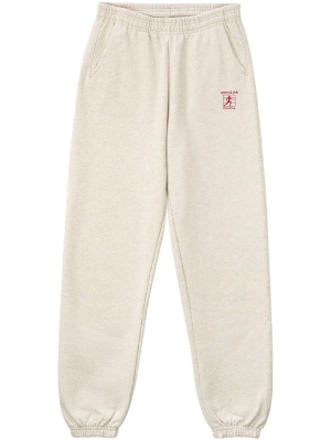 

Logo-print knitted track pants, Sporty & Rich Logo-print knitted track pants