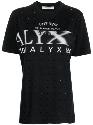 

Logo-print cotton T-shirt, 1017 ALYX 9SM Logo-print cotton T-shirt