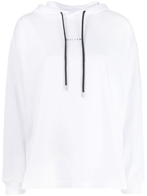 

Logo drawstring hoodie, 1017 ALYX 9SM Logo drawstring hoodie