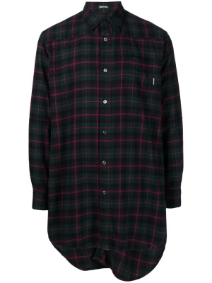 

Check button-down shirt, Undercoverism Check button-down shirt
