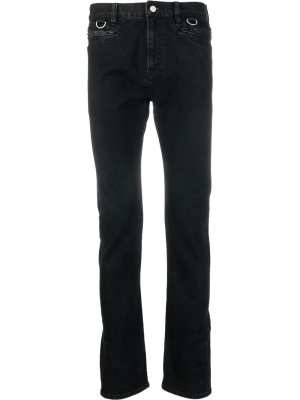 

Zip-pocket straight-leg jeans, Undercoverism Zip-pocket straight-leg jeans