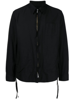 

Zip-up cotton shirt jacket, Undercoverism Zip-up cotton shirt jacket