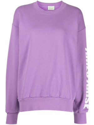 

Logo-print cotton sweatshirt, Aries Logo-print cotton sweatshirt