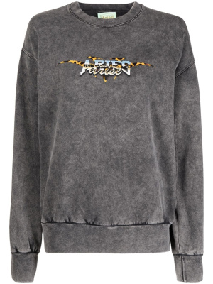 

Chrome Desert logo-print sweatshirt, Aries Chrome Desert logo-print sweatshirt
