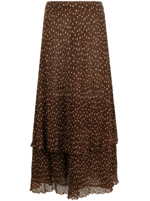

Pleated midi skirt, GANNI Pleated midi skirt