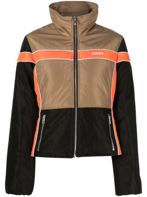 

Light-padded fitted jacket, GANNI Light-padded fitted jacket
