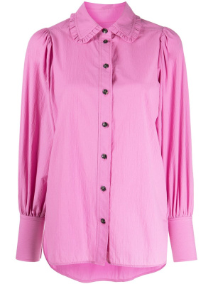 

Puff-sleeve shirt, GANNI Puff-sleeve shirt