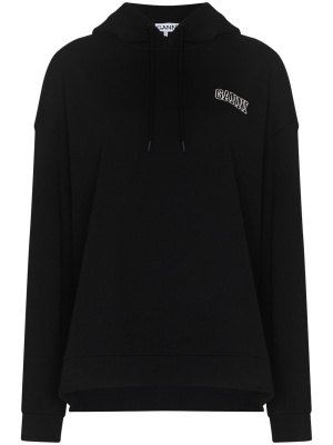 

Software embroidered logo hoodie, GANNI Software embroidered logo hoodie