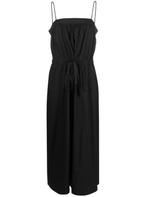 

Spaghetti.strap poplin midi dress, GANNI Spaghetti.strap poplin midi dress
