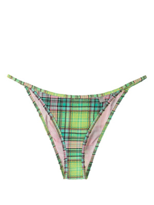 

Checked bikini bottoms, GANNI Checked bikini bottoms