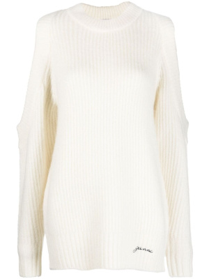 

Cold-shoulder jumper, GANNI Cold-shoulder jumper