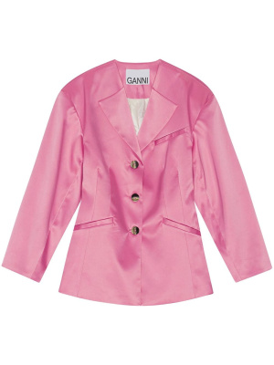 

Single-breasted blazer, GANNI Single-breasted blazer