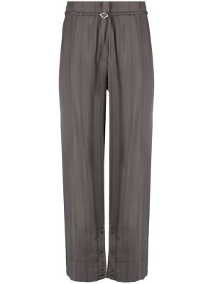 

Striped straight-leg trousers, GANNI Striped straight-leg trousers