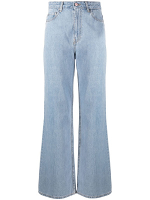 

Magny Core wide-leg jeans, GANNI Magny Core wide-leg jeans