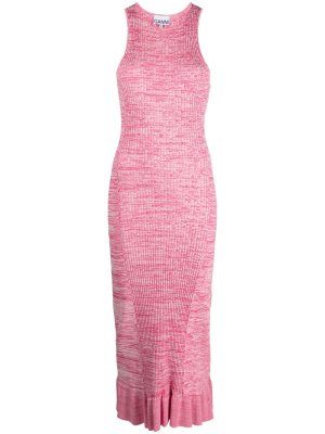 

Knitted midi dress, GANNI Knitted midi dress