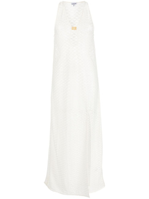 

Mesh lace maxi dress, GANNI Mesh lace maxi dress