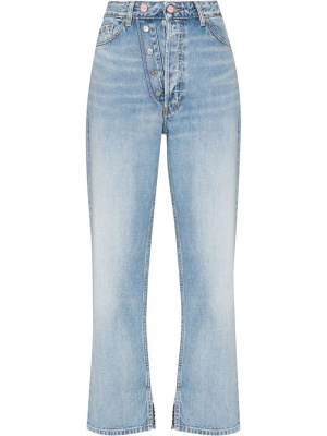 

Figni straight-leg denim jeans, GANNI Figni straight-leg denim jeans