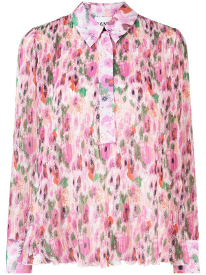 

Floral-print shirt, GANNI Floral-print shirt