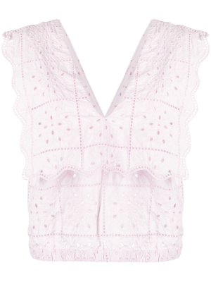 

Broderie anglaise top, GANNI Broderie anglaise top