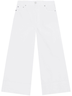 

Mid-waist cropped jeans, GANNI Mid-waist cropped jeans