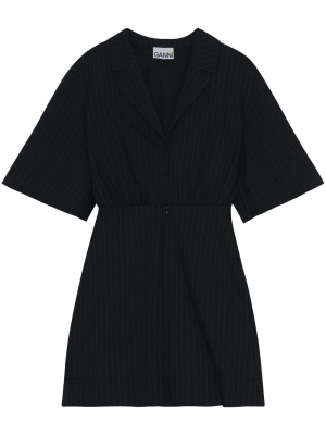 

Pinstripe shirt mini dress, GANNI Pinstripe shirt mini dress