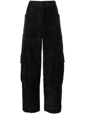 

Chenille tapered trousers, GANNI Chenille tapered trousers