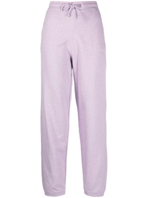 

Tapered organic cotton track pants, GANNI Tapered organic cotton track pants