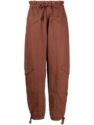 

Hemp cargo track pants, GANNI Hemp cargo track pants