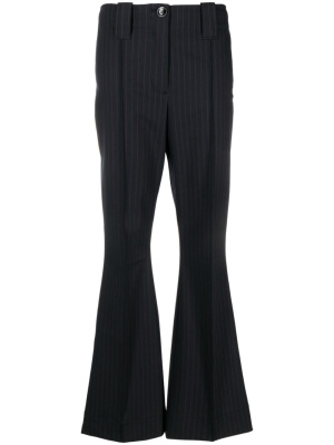 

Pinstripe flared trousers, GANNI Pinstripe flared trousers