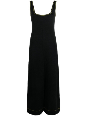 

Square-neck dress, GANNI Square-neck dress