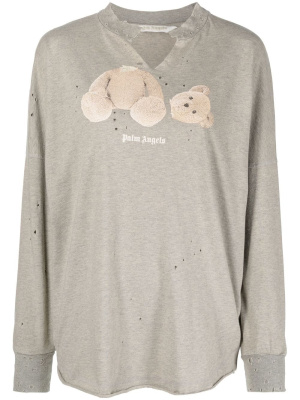 

Teddy bear print sweatshirt, Palm Angels Teddy bear print sweatshirt