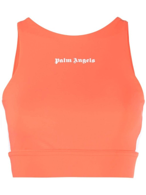 

Logo-print training top, Palm Angels Logo-print training top