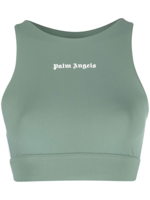 

Logo-print track top, Palm Angels Logo-print track top