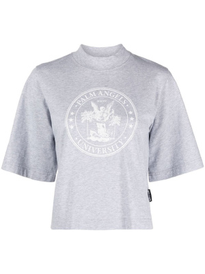 

Logo-print cotton T-shirt, Palm Angels Logo-print cotton T-shirt