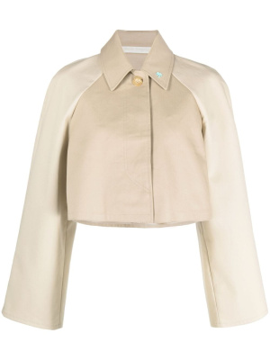 

Cropped trench coat, Palm Angels Cropped trench coat