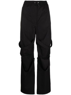 

Logo-print straight-leg trousers, Palm Angels Logo-print straight-leg trousers