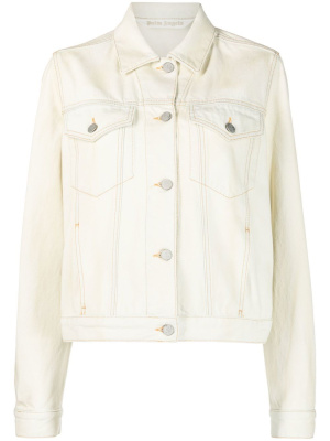

Bull denim jacket, Palm Angels Bull denim jacket
