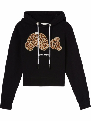 

Leopard Bear-print hoodie, Palm Angels Leopard Bear-print hoodie