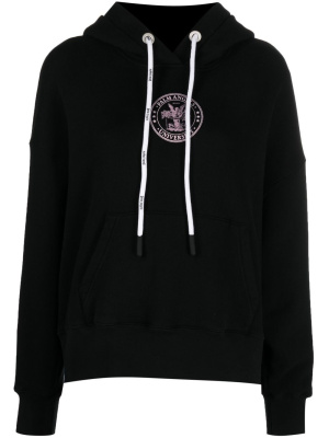 

College logo-print hoodie, Palm Angels College logo-print hoodie