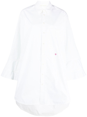 

Flared-sleeve shirt dress, Palm Angels Flared-sleeve shirt dress