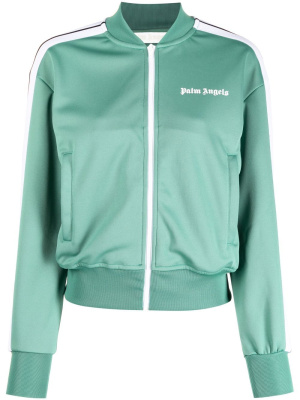 

Logo-print track jacket, Palm Angels Logo-print track jacket