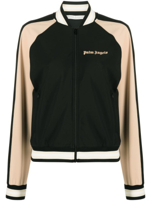 

Logo-print track jacket, Palm Angels Logo-print track jacket