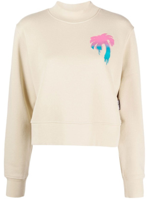 

Graphic-print long-sleeve sweatshirt, Palm Angels Graphic-print long-sleeve sweatshirt