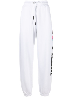 

Logo-print cotton track pants, Palm Angels Logo-print cotton track pants