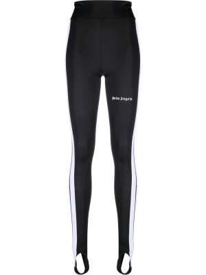 

Logo-print stirrup leggings, Palm Angels Logo-print stirrup leggings
