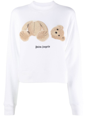 

Teddy Bear print sweatshirt, Palm Angels Teddy Bear print sweatshirt