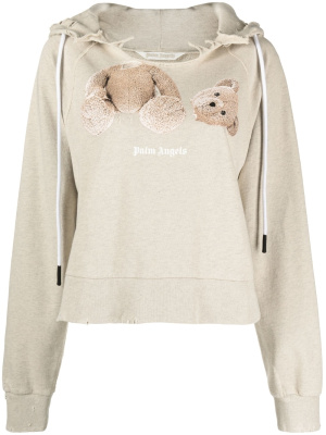 

Bear graphic-print hoodie, Palm Angels Bear graphic-print hoodie