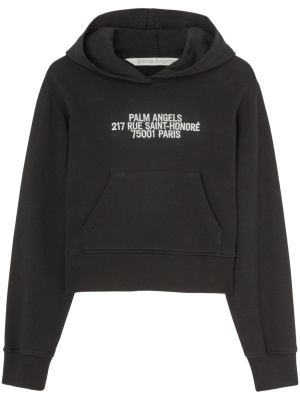 

75001 cotton hoodie, Palm Angels 75001 cotton hoodie