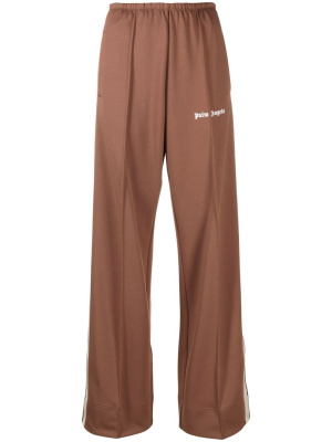 

Wide-leg side stripe track pants, Palm Angels Wide-leg side stripe track pants