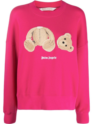 

Teddy Bear print sweatshirt, Palm Angels Teddy Bear print sweatshirt